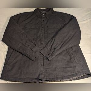 Fasthouse Bicker Men's Black Shirt Jacket Size 2XL